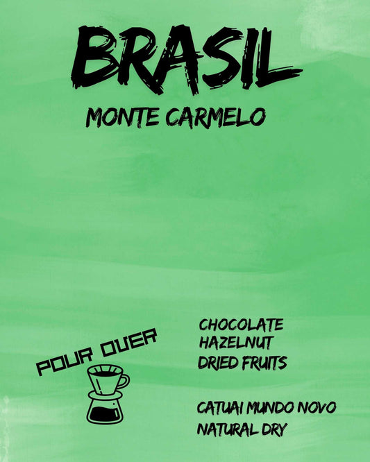 Bag of Brazil Eagle Monte Carmelo roasted for pour over