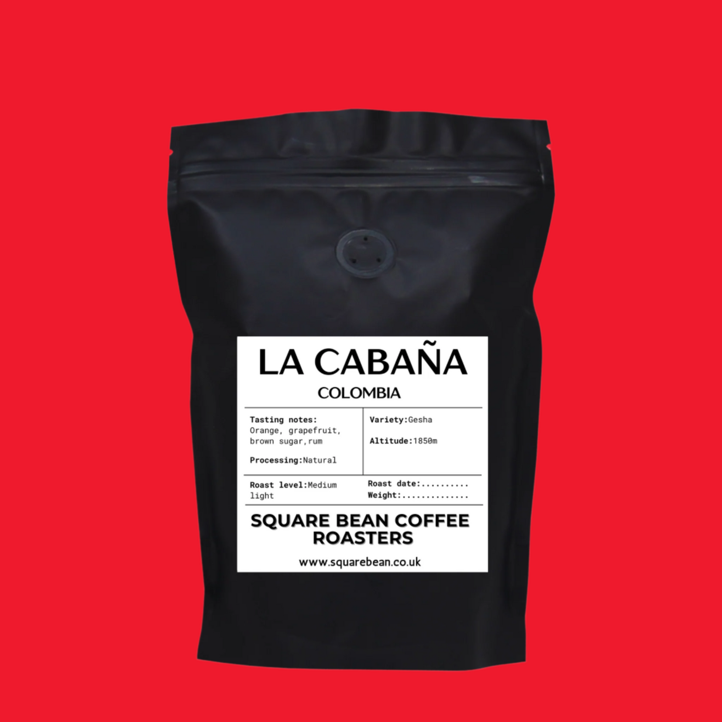 COLOMBIA LA CABAÑA GESHA NATURAL