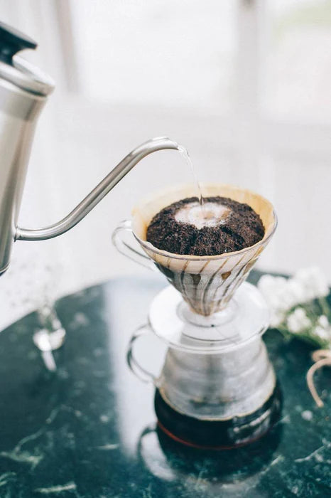 Adding water to V60