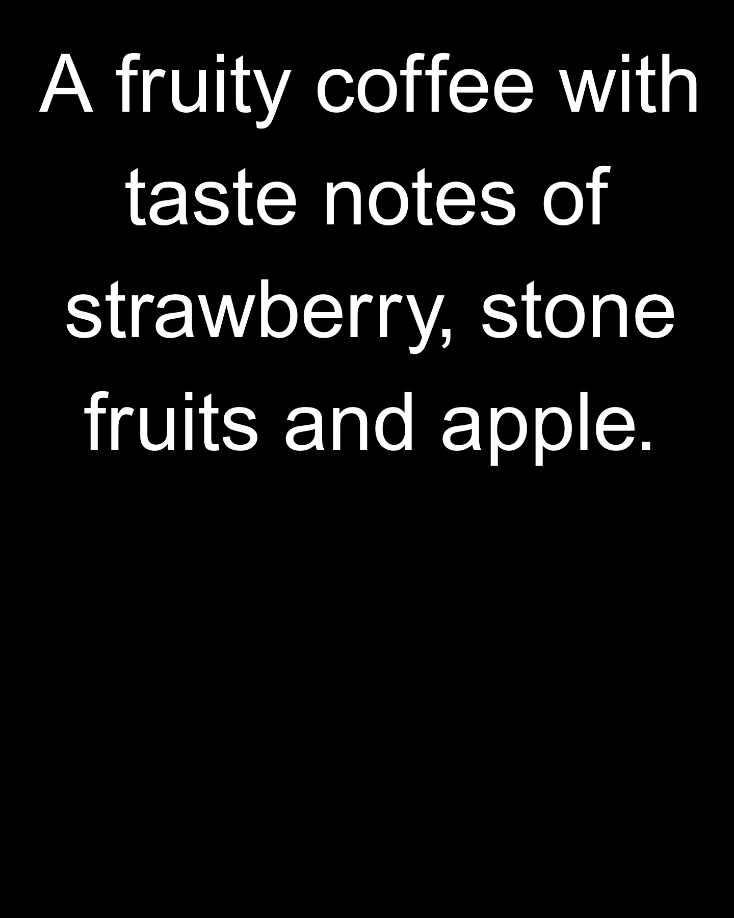 Flavour notes of Ethiopia Konga Coffee