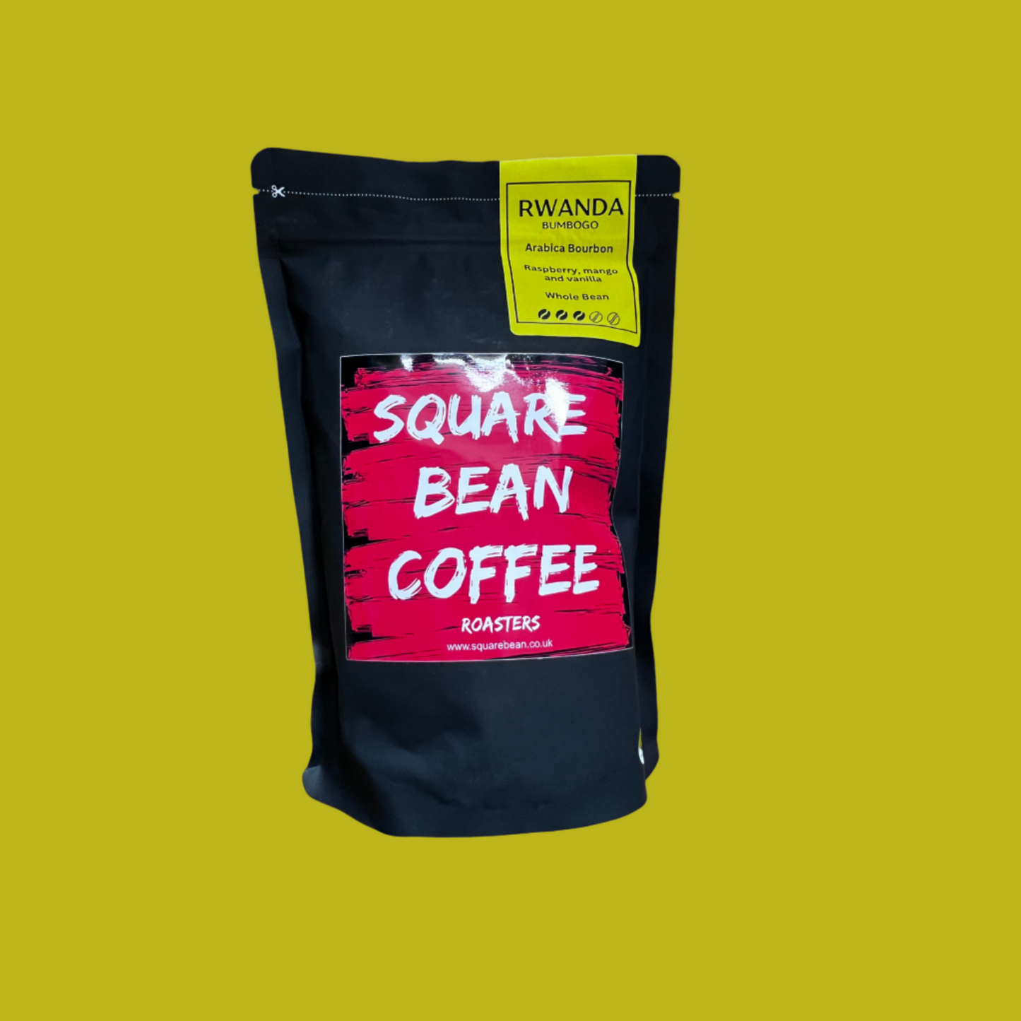 Rwanda Bumbogo coffee bag